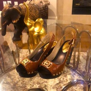 Michael Kors Charm Sling Wedge